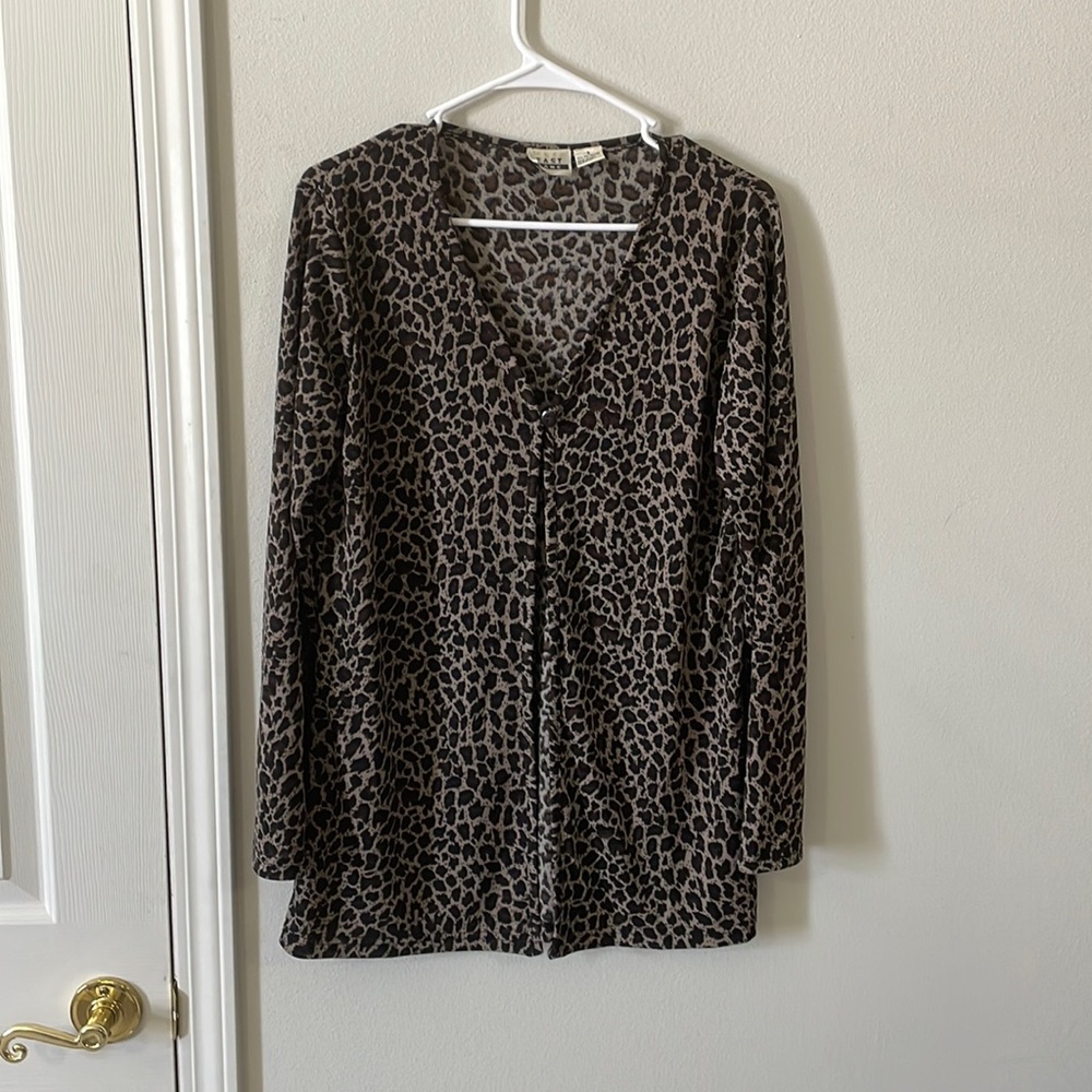 Small Cheetah Print blouse